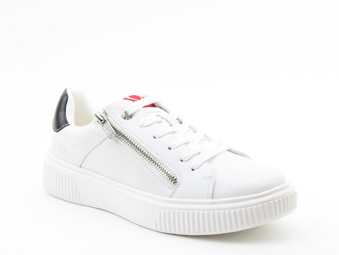 Heavenly Feet Karina Zip and Lace Trainer