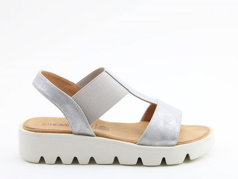 Heavenly Feet Ritz Shimmer Sandal