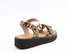 Heavenly Feet Sonja Vegan Friendly Litesoles Comfort Sandals Black Tan Zebra