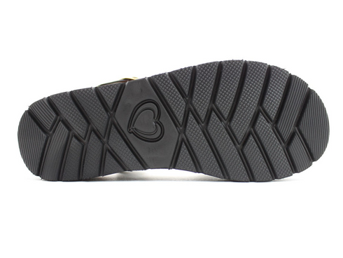 Heavenly Feet Sonja Vegan Friendly Litesoles Comfort Sandals Black Tan Zebra