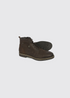 Dubarry Stetson Pebble Leather Lace-Up Boot 5918 62 - Cigar Brown
