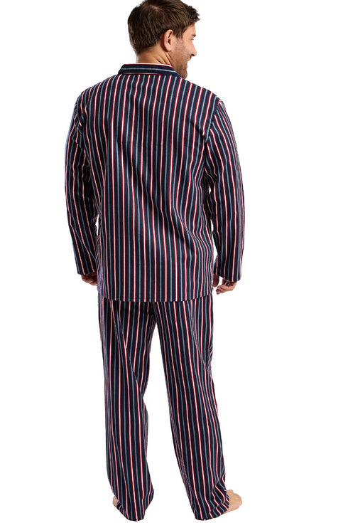 West Ridge Mens Wincey 100% Brushed Cotton Pyjama Set WR46109