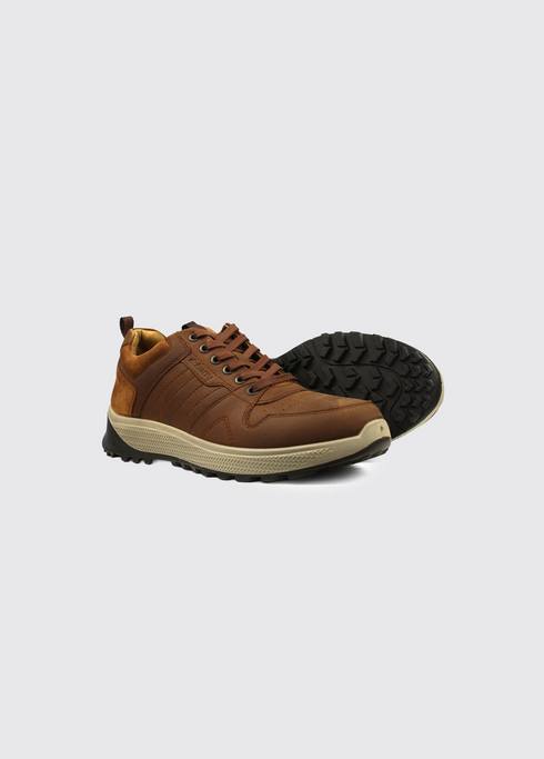 Dubarry Summit Leather Laced Trainer 5917-02 - Brown