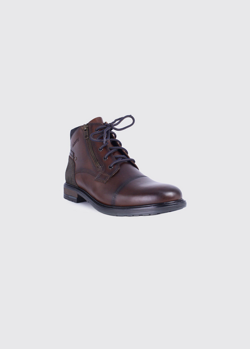 Dubarry Switzer Men's Leather Lace-Up Boot 5907 in 02 Brown