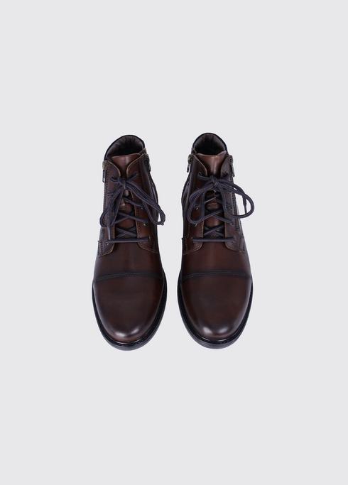 Dubarry Switzer Men's Leather Lace-Up Boot 5907 in 02 Brown