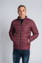 XV Kings by Tommy Bowe Sydenham Crimson Red Slim Fit Puffa Nylon Jacket