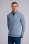 XV Kings by Tommy Bowe Sydney Rays 1/4 Zip Sky Haze Blue Ribbed Knit