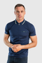 XV Kings By Tommy Bowe Tasmania Tipped Zipped Polo Shirt