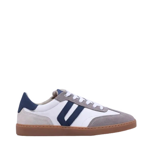 Tommy Bowe Tizzano Regatta Grey Multi Leather Trainers LPRTIZZANO-RGA