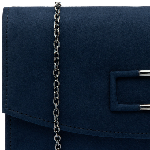 Lotus Reah Navy Microfibre Clutch Bag ULG104
