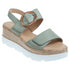 Lotus Cammie Flatform Sandals Sage ULP268LN