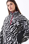 USCO Spark 1/4 Zip Fleece in Zebra Print – USCO45527