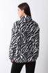 USCO Spark 1/4 Zip Fleece in Zebra Print – USCO45527