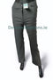 USCO Grey Wide Leg School Trousers High Waist Bengaline No Logo Plain USCOT