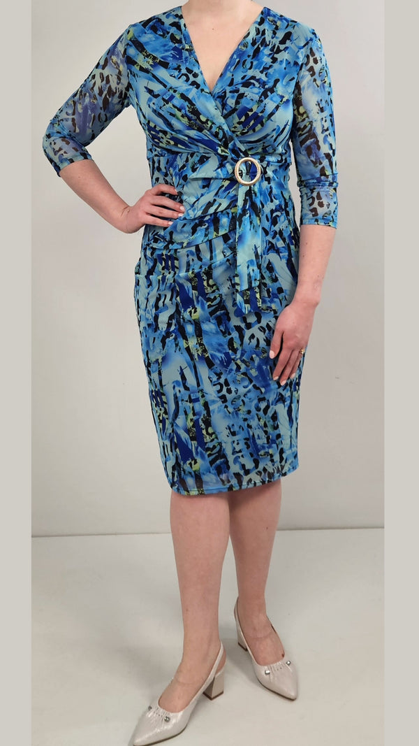 Via Veneto Buckle Dress V350