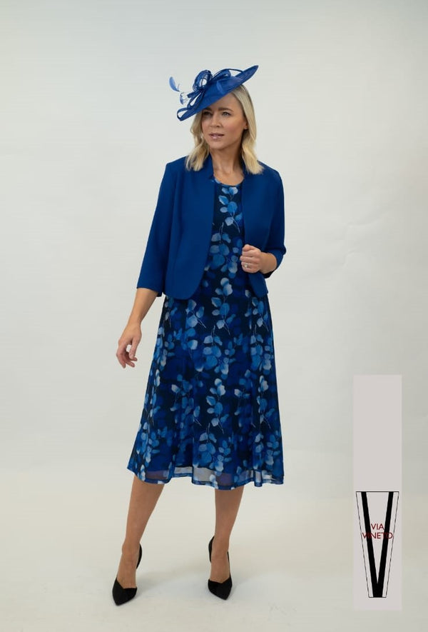 Via Veneto Dress & Bolero Set V724