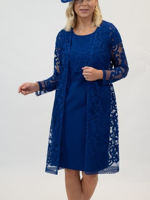 Via Veneto Dress & Coat Set V744