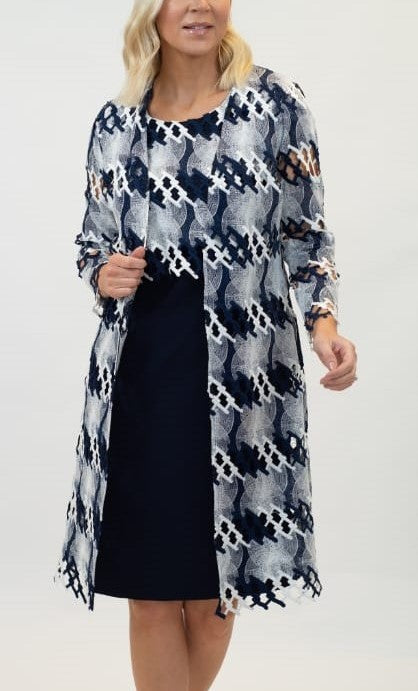 Via Veneto Dress & Coat Set V745