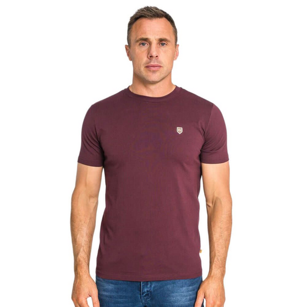 XV Kings by Tommy Bowe Vareiro Plummed Slim Fit Cotton T-Shirt