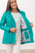 Lighthouse Willow hip-length waterproof jacket, with cotton blend lining.