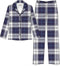 West Ridge Mens Wincey 100% Brushed Cotton Check Pyjama Set WR46109