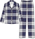 West Ridge Mens Wincey 100% Brushed Cotton Check Pyjama Set WR46109