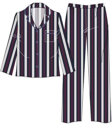 West Ridge Mens Wincey 100% Brushed Cotton Pyjama Set WR46109