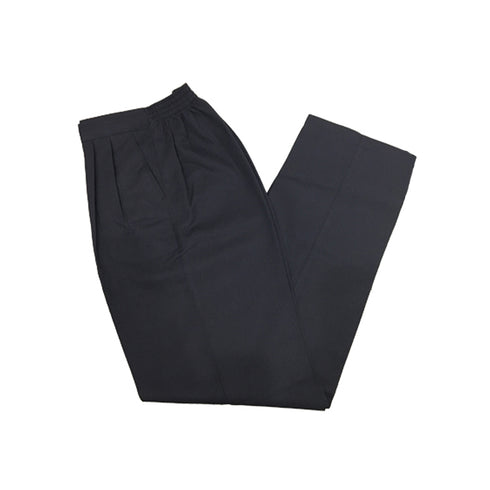 Whites 101 Boys Elasticated Waist School Trousers - Navy
