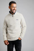 Weird Fish Newark 1/4 Zip Grid Fleece – Men’s Warm Recycled Polyester Pullover 19102