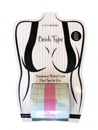 Secret Weapons Clear Boob Tape 5m – Lift, Separate & Boost Cleavage SW044