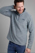 Weird Fish Newark 1/4 Zip Grid Fleece – Men’s Warm Recycled Polyester Pullover 19102