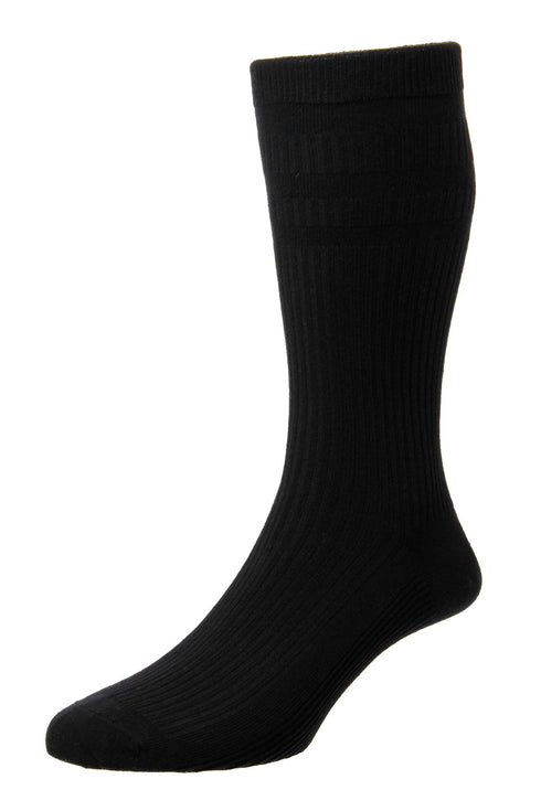HJ Hall Cotton Softop Sock