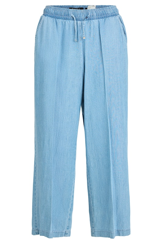 Robell Kati 09 Wide Leg 7/8 Ankle Grazer Trousers 51638-55172