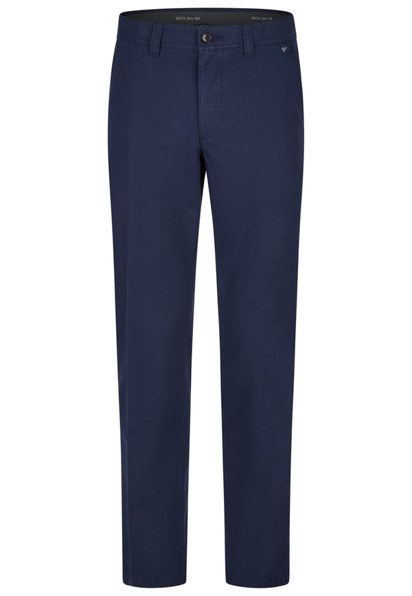 Bruhl Parma B Straight Leg Stretch Cotton Chinos 186480-092 690 Marine