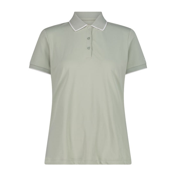 CMP Womens Pistacchio Technical Stretch Dry Function Outdoor Polo Shirt 31T5066