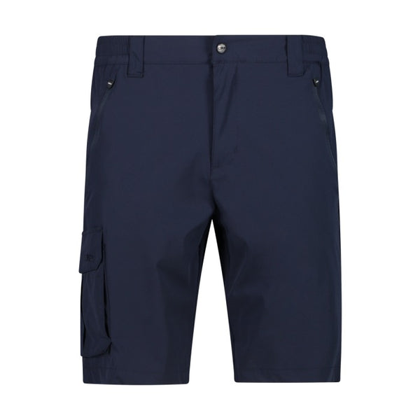 CMP Mens Black Blue Stretch Cargo Dry Function Hiking Bermuda Shorts 31T5637