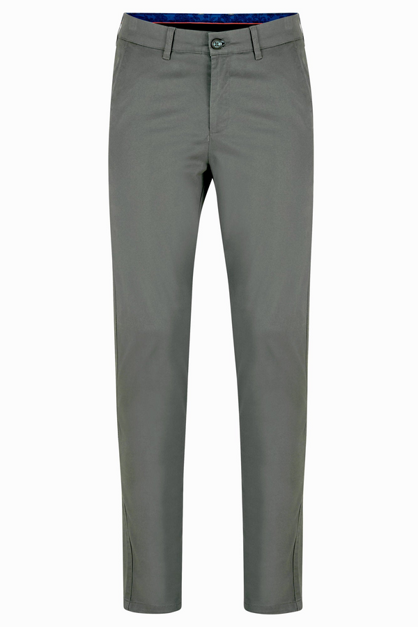 Benetti Menswear Trent Sage Super Soft Peach Cotton Tapered Chino