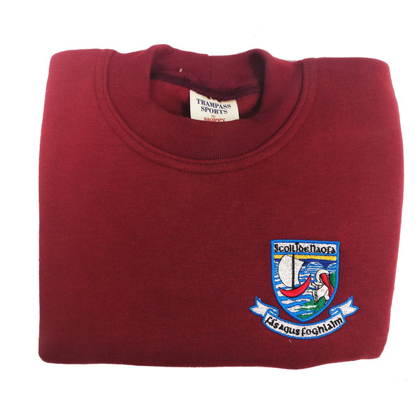 St. Ita's N.S. Loughrea Tracksuit Top Trampass Sports by Skippy Fleece Lined