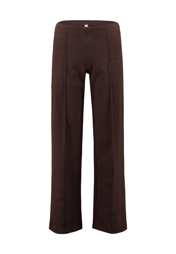 Hailys Ma44ra Wide Leg Corduroy Trousers KY-2510076 - Cocoa Brown