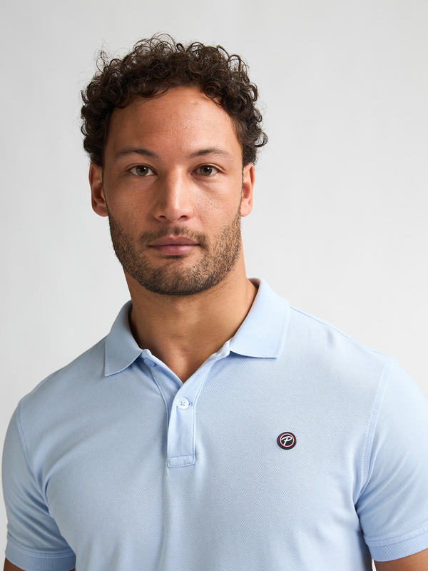 Petrol Industries Men's Dolphin Cotton Polo Shirt in Sky – M-ROS-POL002 5196