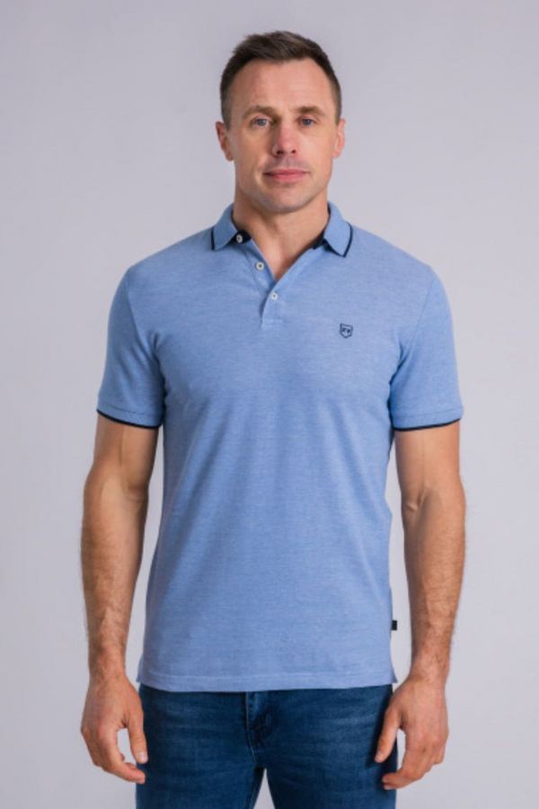 XV Kings Macquarrie Polo Aerospace Regular Fit Cotton Short Sleeve