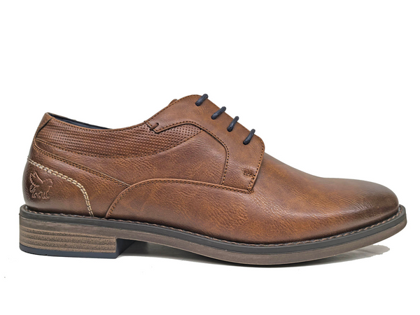 Marcozzi Mens Scotch Zadar Elegant Laced Leather-Look Shoe