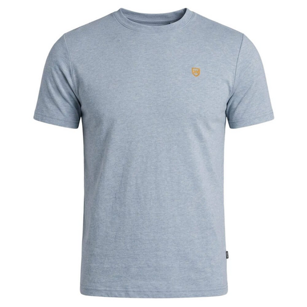 XV Kings by Tommy Bowe Forester T-Shirt Sky Haze Blue Slim Fit Cotton