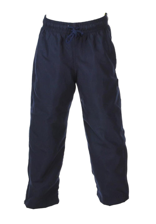 Trampass Navy Microfibre Lined School Tracksuit Bottoms 5095 (No Crest, No Logo)
