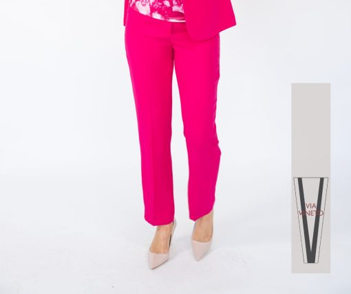Via Veneto Magenta SarahB Trousers V404 Magenta